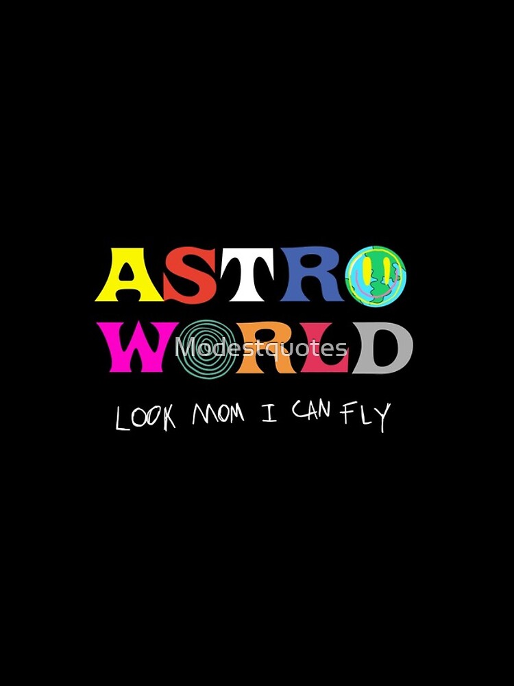 Disover ASTROWORLD look mum I can fly  Iphone Case