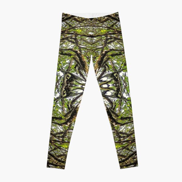 BIG LEAF MAPLE MANDALA 1 Leggings