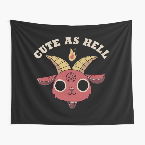 Cute As Hell Tapestry