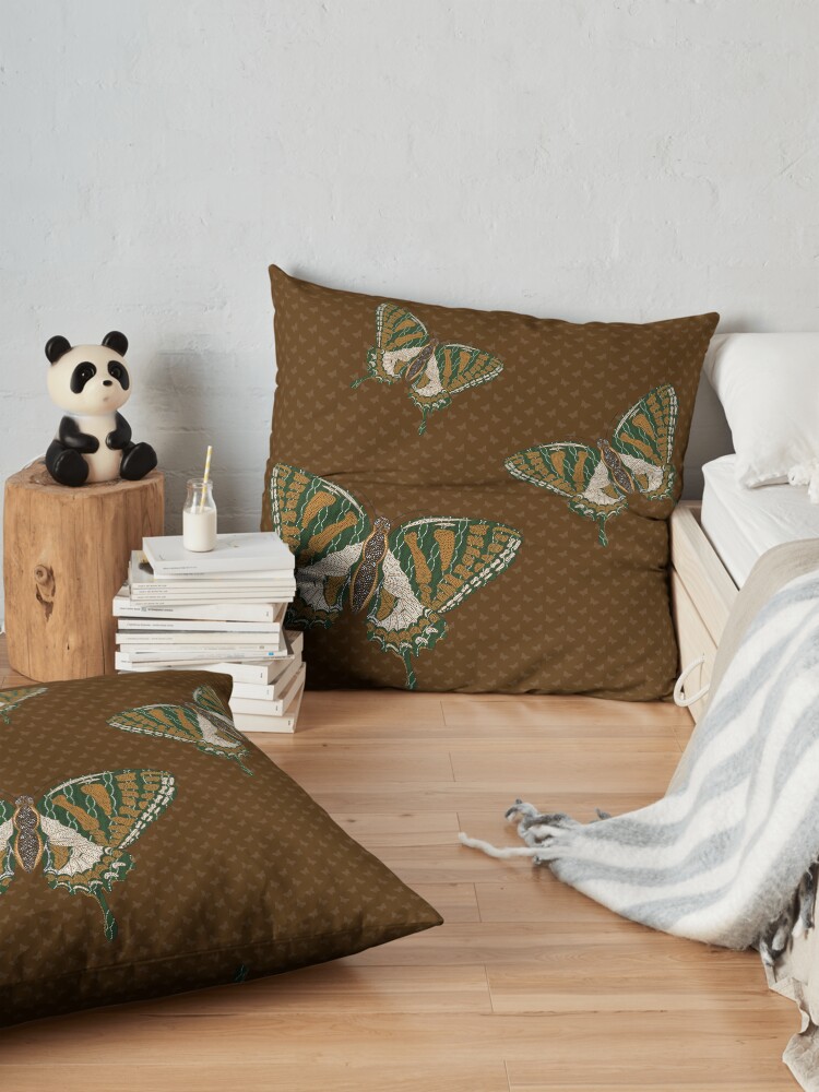 Alternate view of Aboriginal Swallowtail Floor Pillow