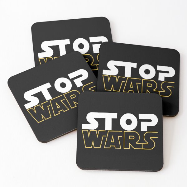 Item preview, Stop Wars designed and sold by SmartStyle.