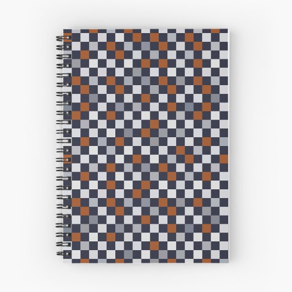 Item preview, Navy Grey Rust Checks designed and sold by BlertaDK.