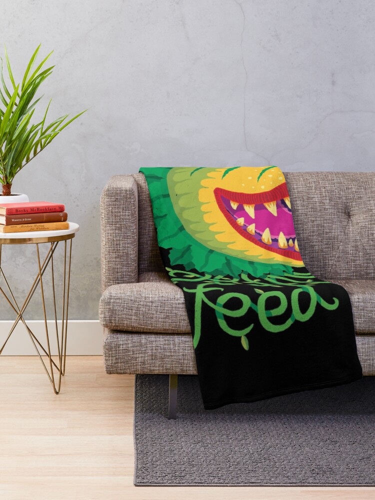 Imagen 2 de 6, Manta con la obra Alimentame, diseñada y vendida por DinoMike.