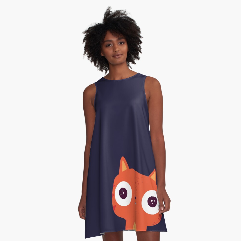 Item preview, A-Line Dress designed and sold by DinoMike.