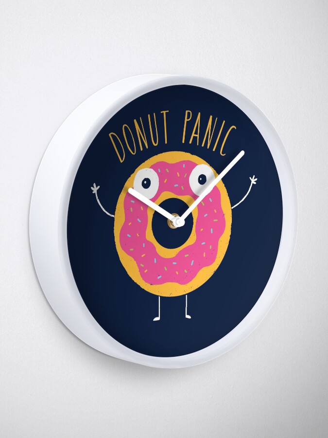 Alternate view of Donut Panic Clock