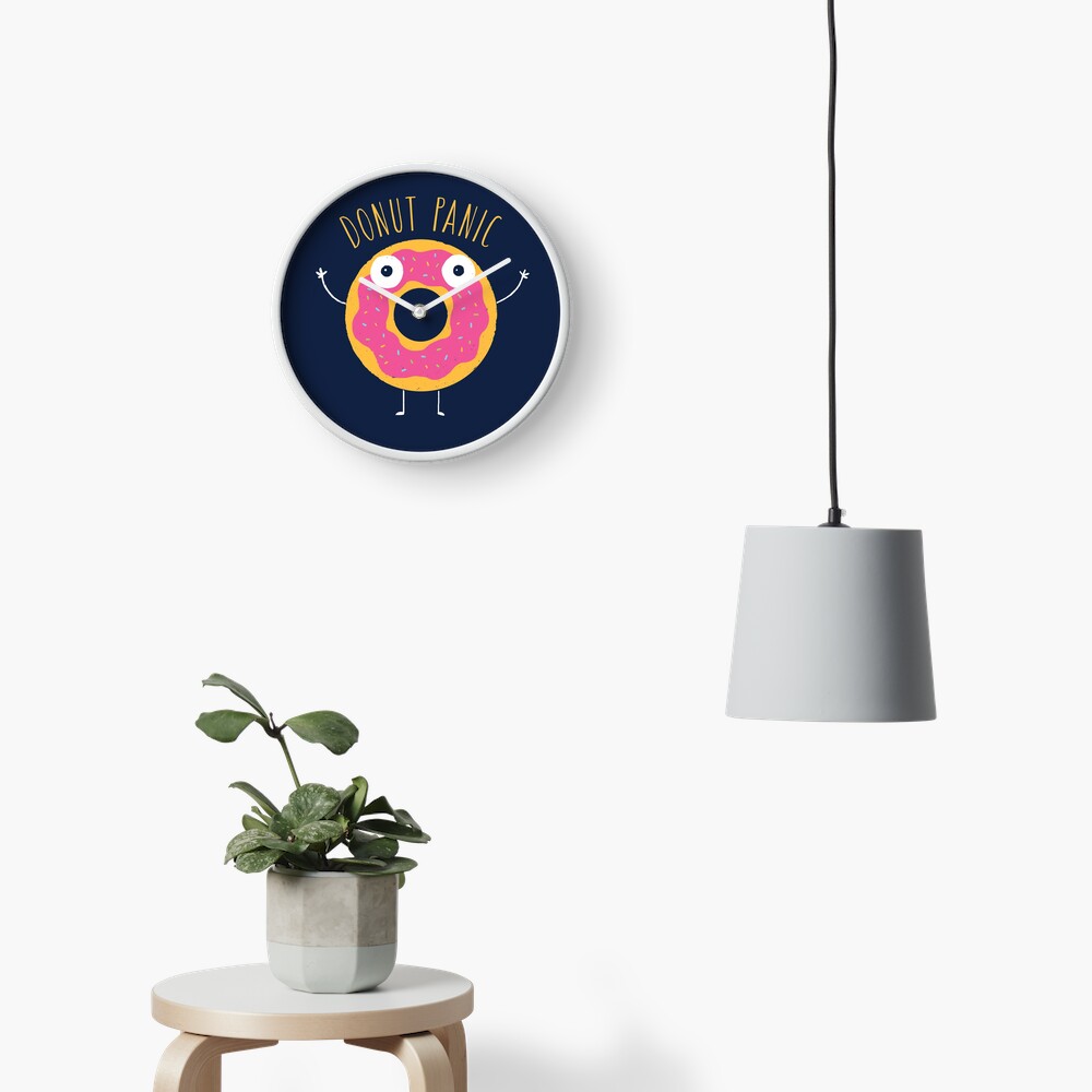 Donut Panic Clock