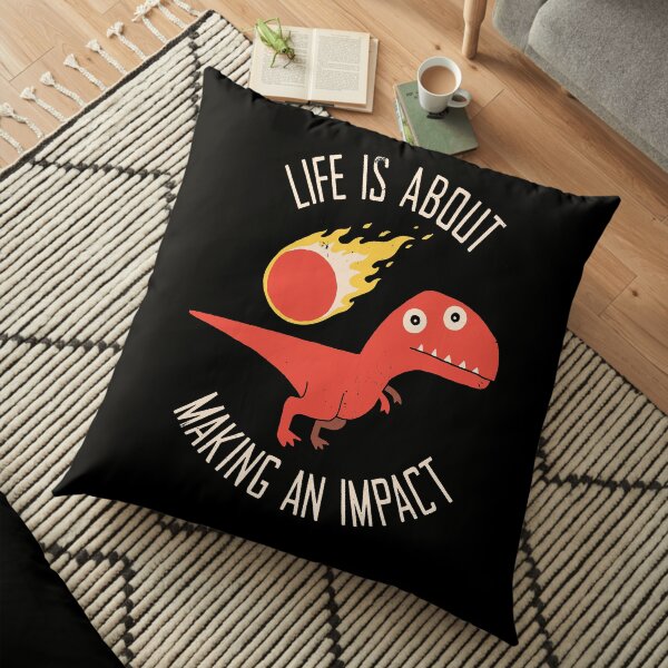 Making An Impact Floor Pillow