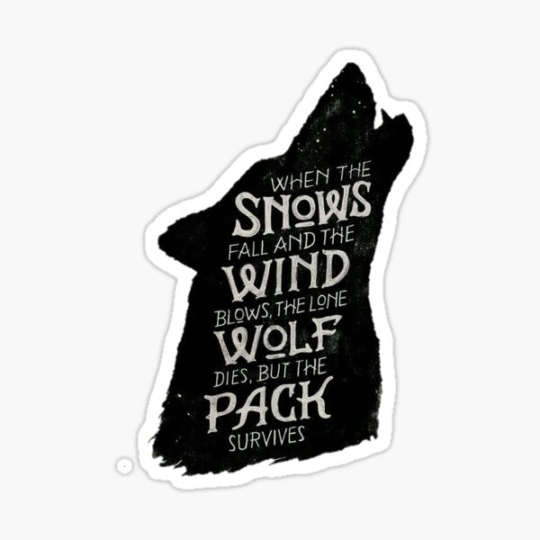 wolf Sticker