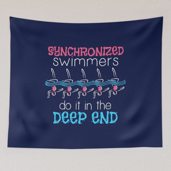 Item preview, Synchronized Swimmers Do It In The Deep End designed and sold by jaygo.