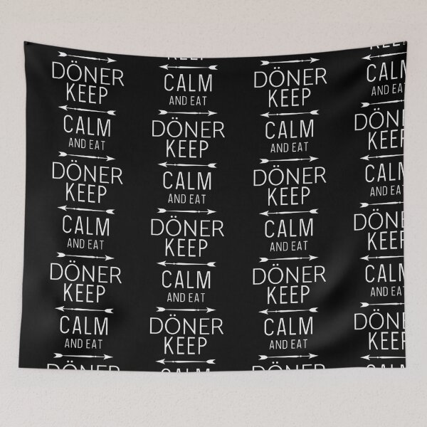 Item preview, KEEP CALM AND EAT DÖNER Kebab makes more beautiful The Best Gift designed and sold by Mark Sukra.
