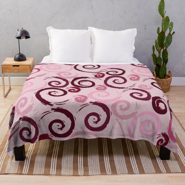 Item preview, Red Pink Swirls designed and sold by BlertaDK.