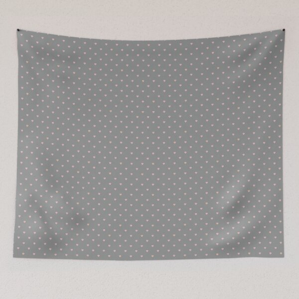 Item preview, Stars Within Hearts on Gray designed and sold by Valerie Bennett.