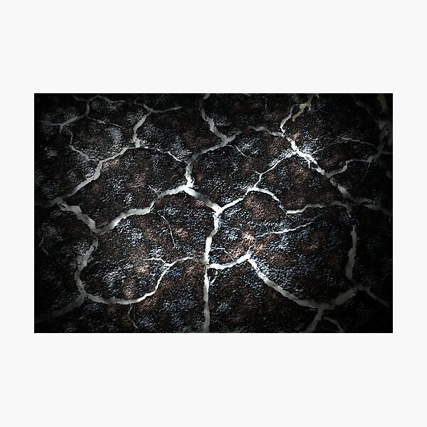 Broken Earth Photographic Print