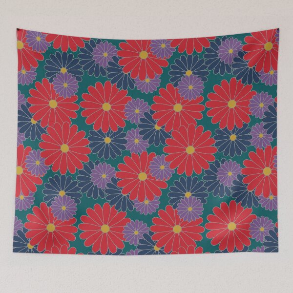 Item preview, Splashy Fall Floral designed and sold by Valerie Bennett.