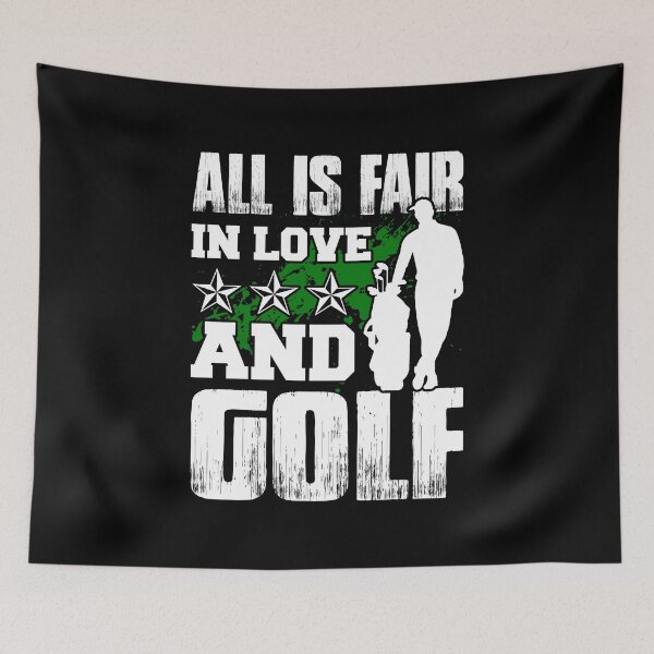 Item preview, Golf Shirt All Is Fair In Love And Golf Golfer Gift Tee designed and sold by haselshirt.