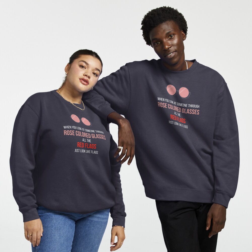 Rose colored sales sweatshirt
