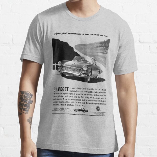 Motorholics Mens Eat Sleep MG Midget T-Shirt S 5XL