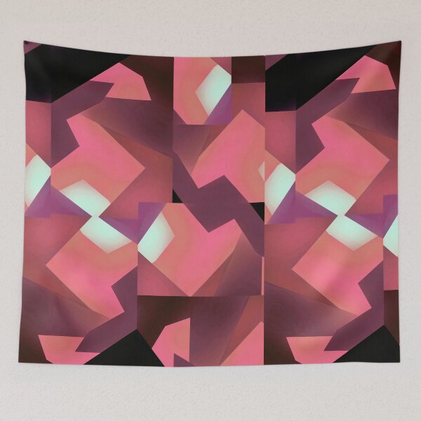 Item preview, Copy of The Hidden - Pattern (Pinks) designed and sold by stringerthings.