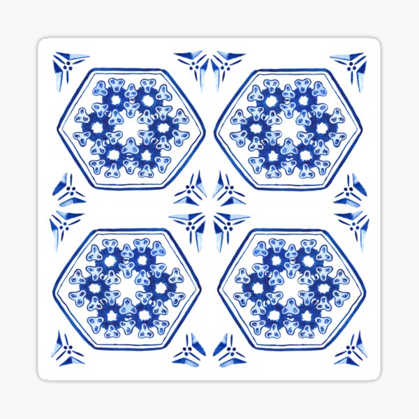 Delft Chemoarray Sticker