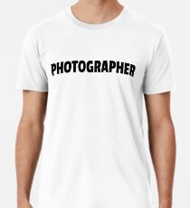 Fotograf Premium T-Shirt
