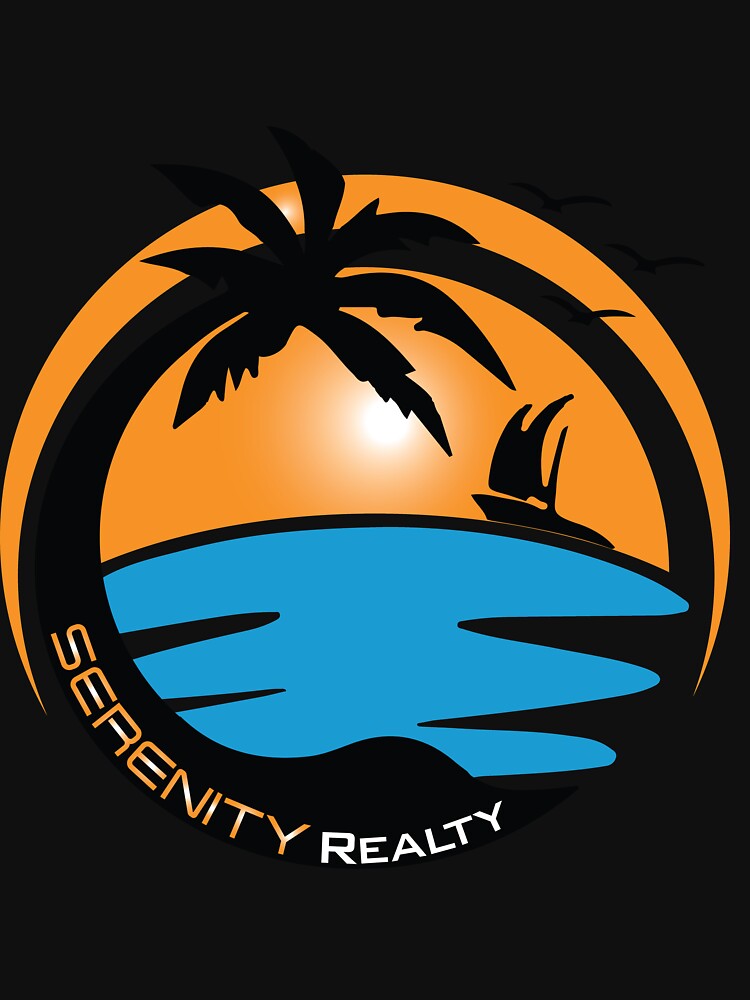 "Serenity Realty Logo " Tshirt by AthenaContent Redbubble