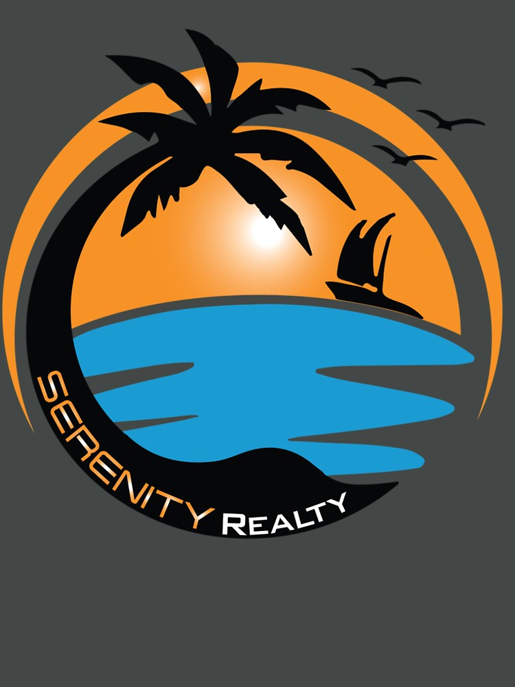 "Serenity Realty Logo " Tshirt by AthenaContent Redbubble