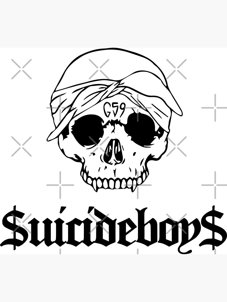 "Grey59 G59 Suicideboys black" Art Print for Sale by DeadlyGraphics