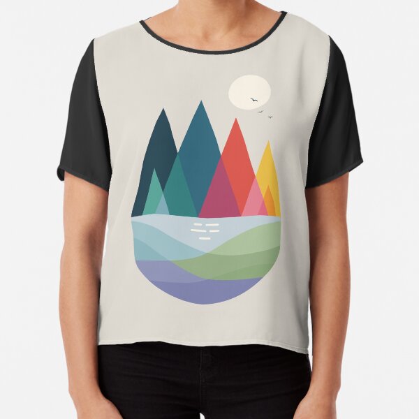 Somewhere Chiffon Top
