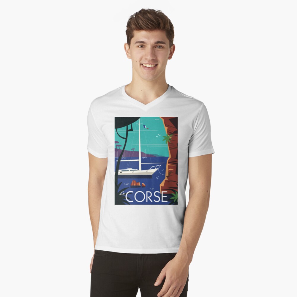 Item preview, V-Neck T-Shirt designed and sold by GAGodel.