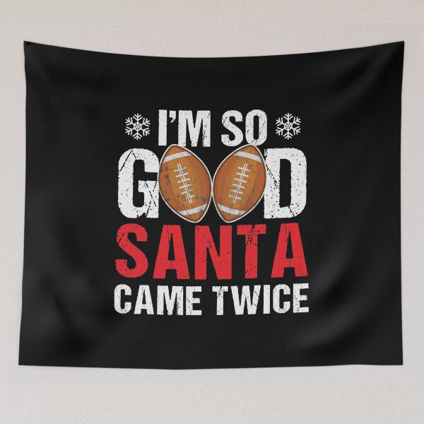 Item preview, American Football Santa Christmas Snow Holiday Xmas Gift designed and sold by haselshirt.