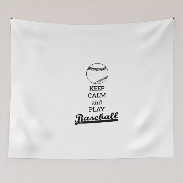 Item preview, Keep Calm and Play Baseball designed and sold by Naohiro.