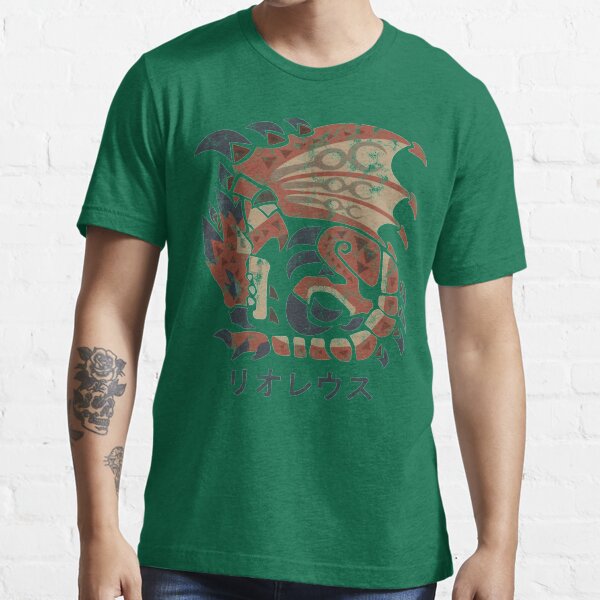 Icône de Rathalos Kanji Monster Hunter World T-shirt essentiel