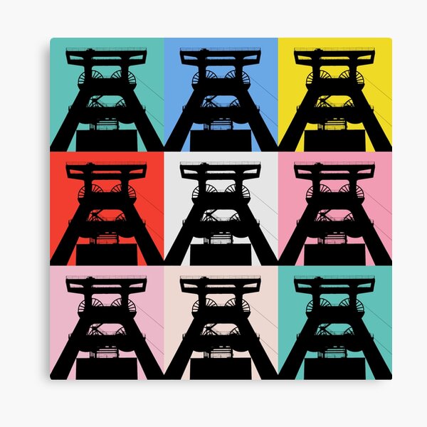 Zeche Zollverein Leinwanddruck