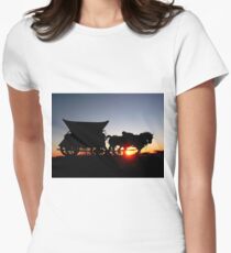 Riding into the Sunset... Women's Fitted T-Shirt