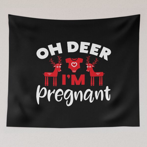Item preview, Pregnant Shirt Oh Deer I'm Pregnant Gift Tee designed and sold by haselshirt.