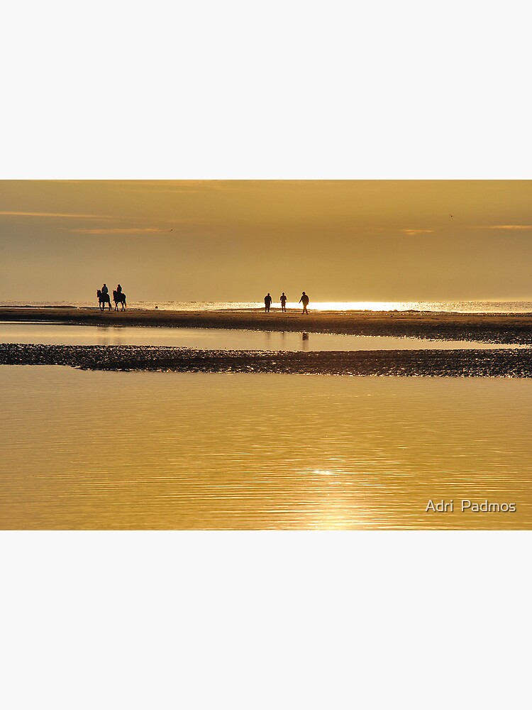 Seashore sunset by Adri3