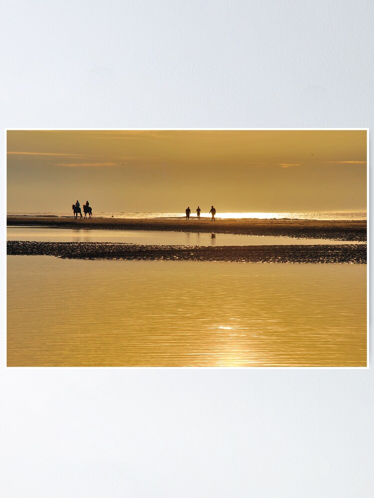 Alternate view of Seashore sunset Poster