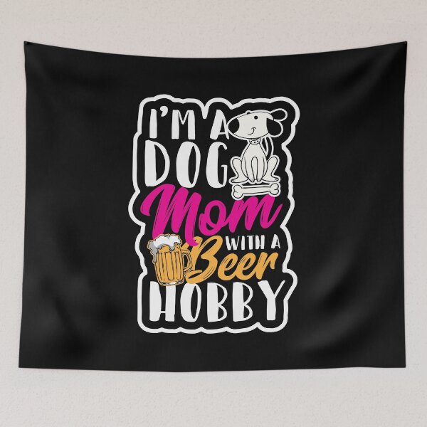 Item preview, Dog Lover I'm A Dog Mom With A Beer Hobby Gift Idea designed and sold by haselshirt.