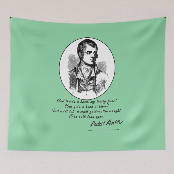 Item preview, Auld Lang Syne Robert Burns designed and sold by Greenbaby.