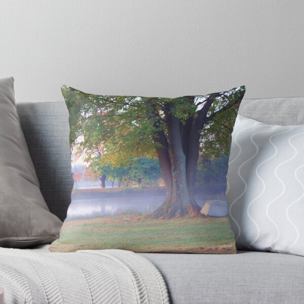 Item preview, THE POND IN FOG designed and sold by Pauline Evans.