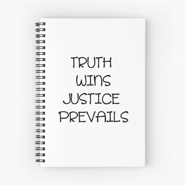 Item preview, Truth Wins Justice Prevails designed and sold by Ruth Palmer.