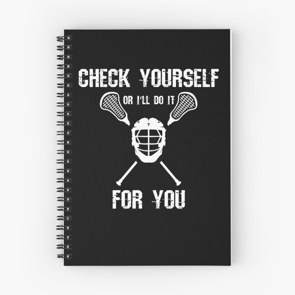 Item preview, Lacrosse Check Yourself designed and sold by xGatherSeven.