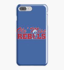 OLE MISS WITH EMBEDDED MASCOT iPhone 7 Plus Case