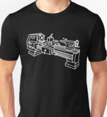 Mechaniker Drehbank Slim Fit T-Shirt