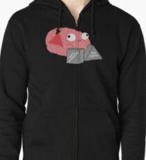 Useful Information Zipped Hoodie