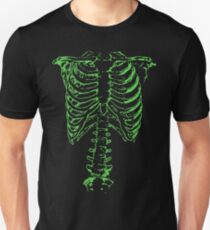 Camiseta ajustada Green Ribcage