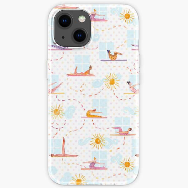 Morning Pilates - Watercolor iPhone Soft Case