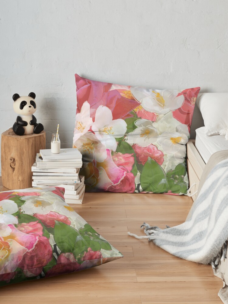 Alternate view of Alhambra Flowers Floor Pillow