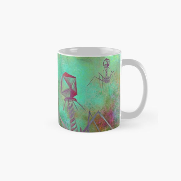 Happy Microbe Camo Mug