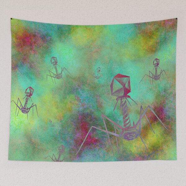 Item preview, Bacteriophage Invasion  designed and sold by thevexedmuddler.